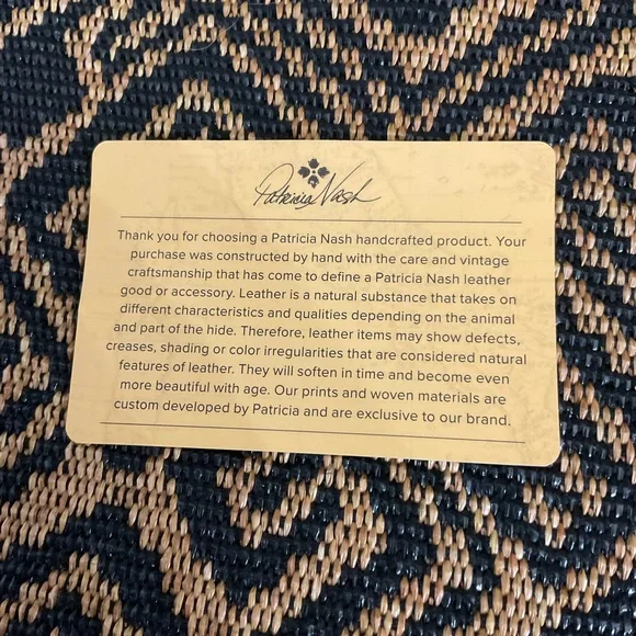 Patricia Nash Tribal Weave purse - Picture 12 of 12